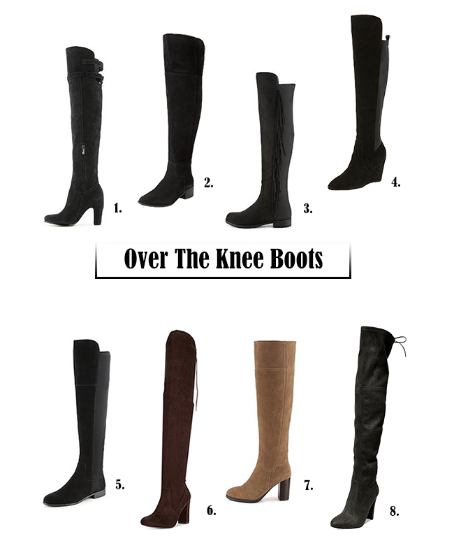How to wear OTK Boots - We Shop in Heels